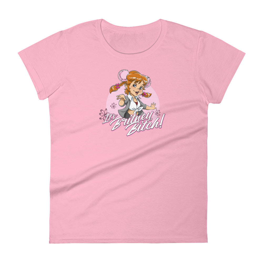 IT'S BRITNEY/BRITTANY BITCH SHORT SLEEVE COTTON T-SHIRT